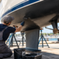 Onderschip van je boot onderhouden